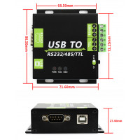 Преобразователь интерфейсов USB-RS232/RS485 WS