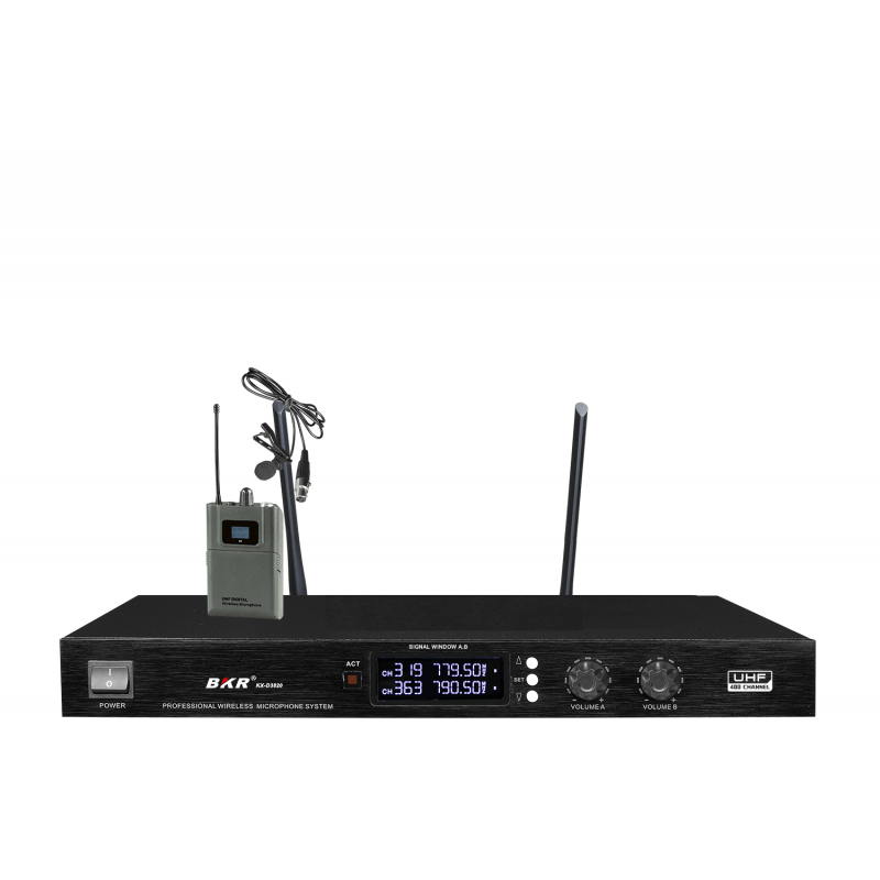 Радиомикрофоны BKR KX-D3820 (два петличных) 