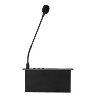 Цифровой встраиваемый проводной микрофонный пульт делегата CleverMic EMU4302D