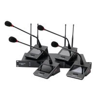 Конференц-система CleverMic RT14 (4 настольных)