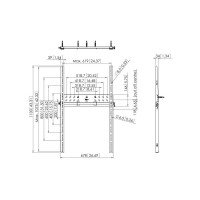 Крепления для дисплея Vogel's Professional PFW 5515 (настенное 50-70 '') 